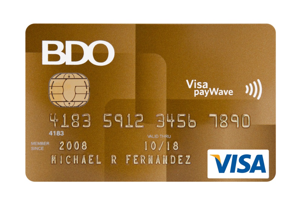 BDO credit cards